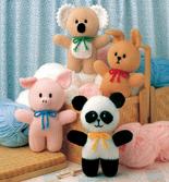 Koala, Piglet, Bunny and Panda