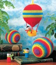 Rainbow Playballs and Balloon