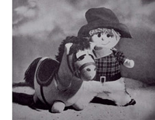 1967 Cowboy and Horse