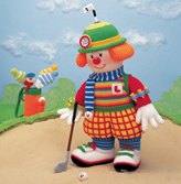 Golfing Clown