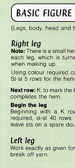 Basic clown pattern