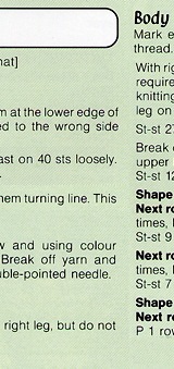 Basic clown pattern